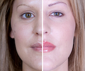 Permanent Makeup Before and After